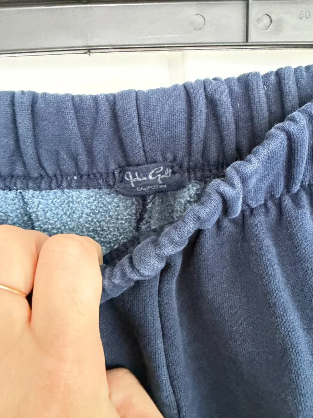 Brandy Melville Navy Oversized Hoodie Sweatpants Matching Set One Size